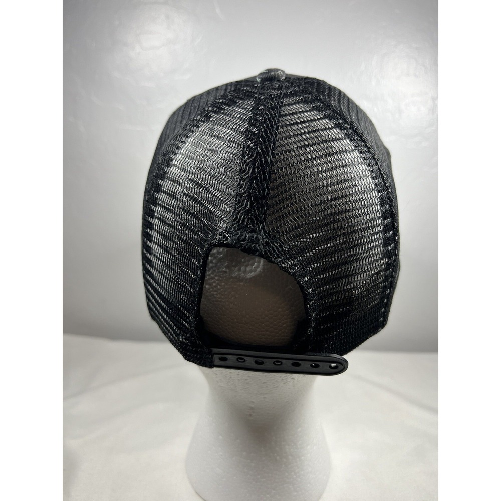 Empyre Surplus Co. Hat Cap Snap Back Skate Mesh Trucker Floral Black - Picture 6 of 10